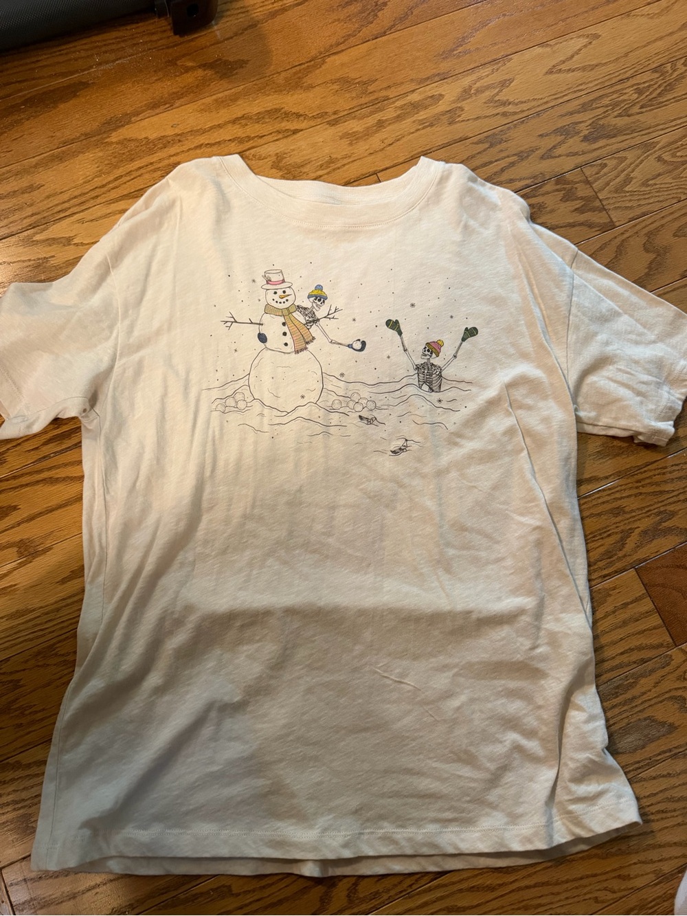 American Eagle Halloween/winter themed Graphic Tee